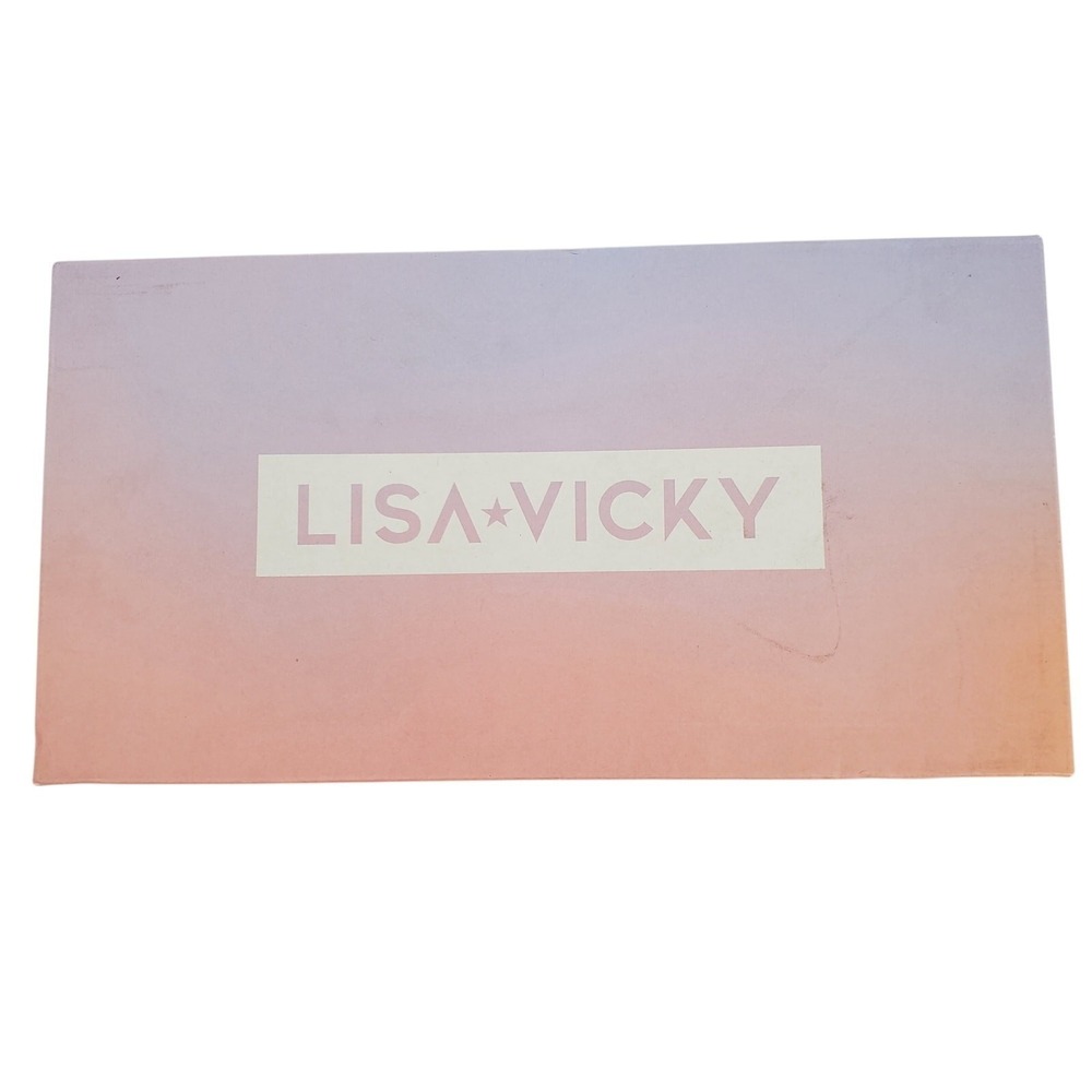 Lisa Vicky Violet V Tan Strappy Block Heel Square Toe Sandals Womens 9M New - Picture 7 of 7